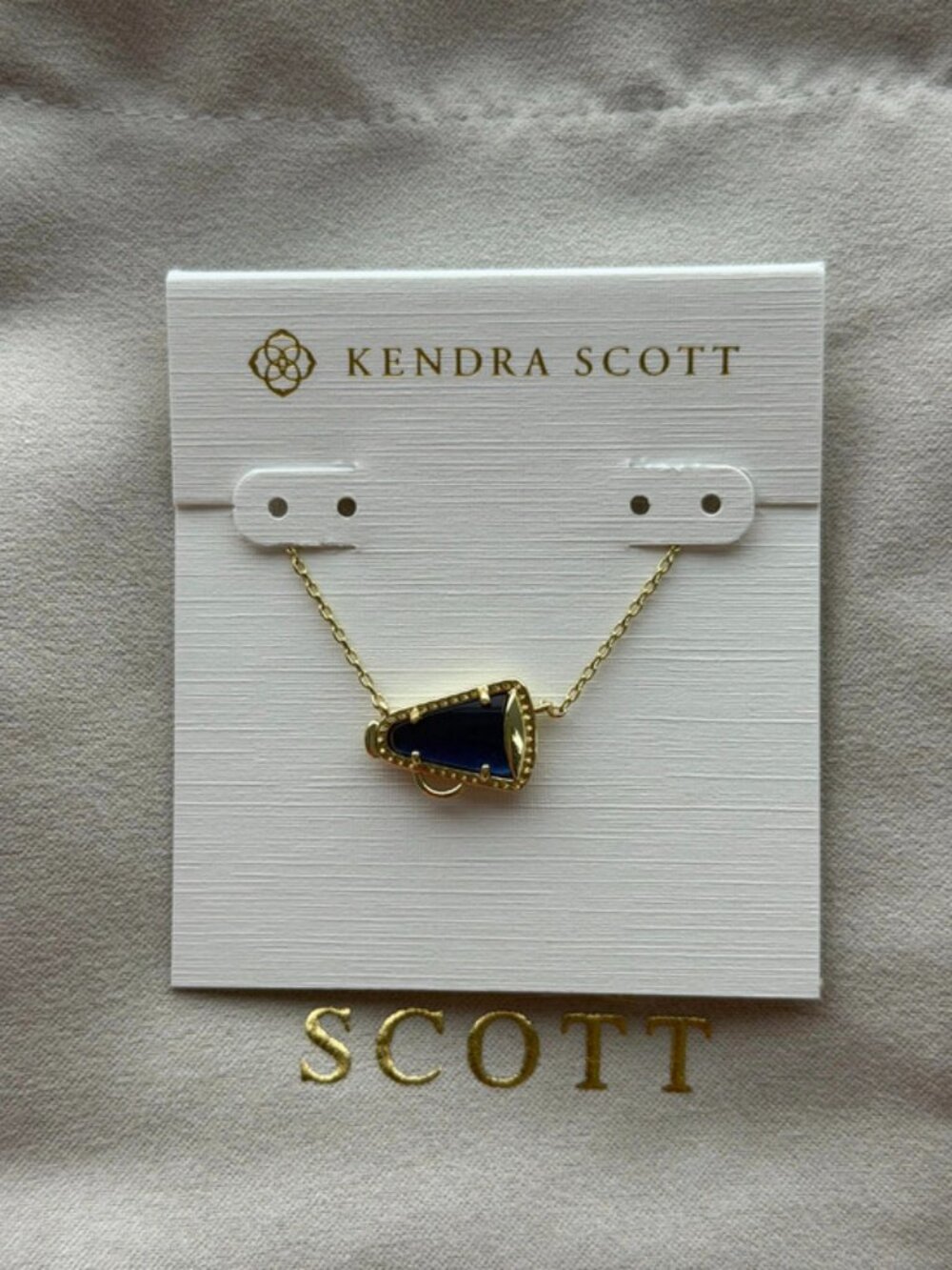 Kendra Scott Blue Pendant Necklace
